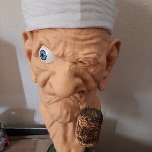 3D PRINTED LIFE SIZE POPEYE BUST
